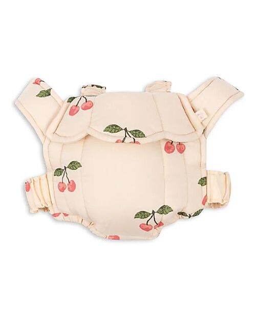 Konges Slojd Doll Carrier - Ma Grande Cerise - Pink - Cotton Dolls Accessories