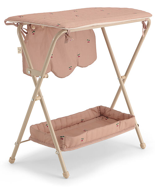 Konges Slojd Doll changing table - Cherry blush Dolls Accessories