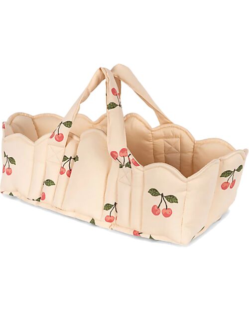 Konges Slojd Doll Lift - Ma Grande Cerise - Pink - 100% Organic Cotton Padded Dolls Accessories