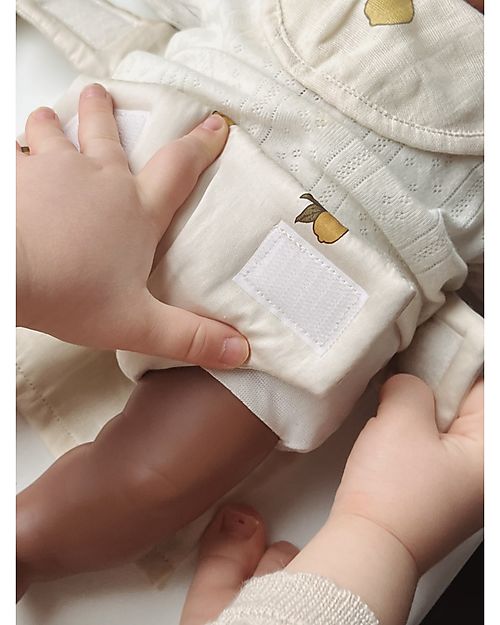 Konges Slojd Doll Nursery Set - Lemon - 100% Organic Cotton Dolls Accessories