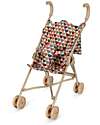 Konges Slojd Doll Stroller - Coeur Bisous - Cotton and Metal Dolls Accessories