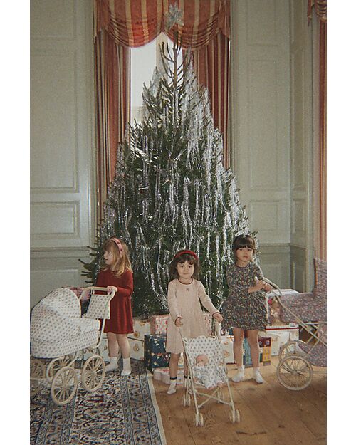 Konges Slojd Doll Stroller - Lumina - 100% Cotton - 3+ years Toy Prams