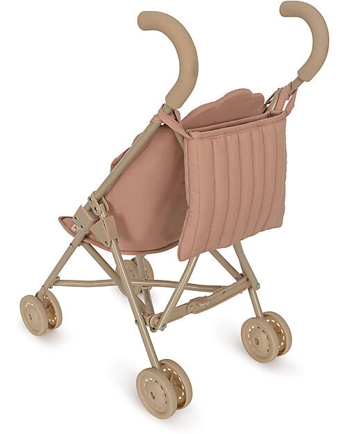 Konges Slojd Doll Stroller Mahogany Rose 100 Organic Cotton unisex bambini