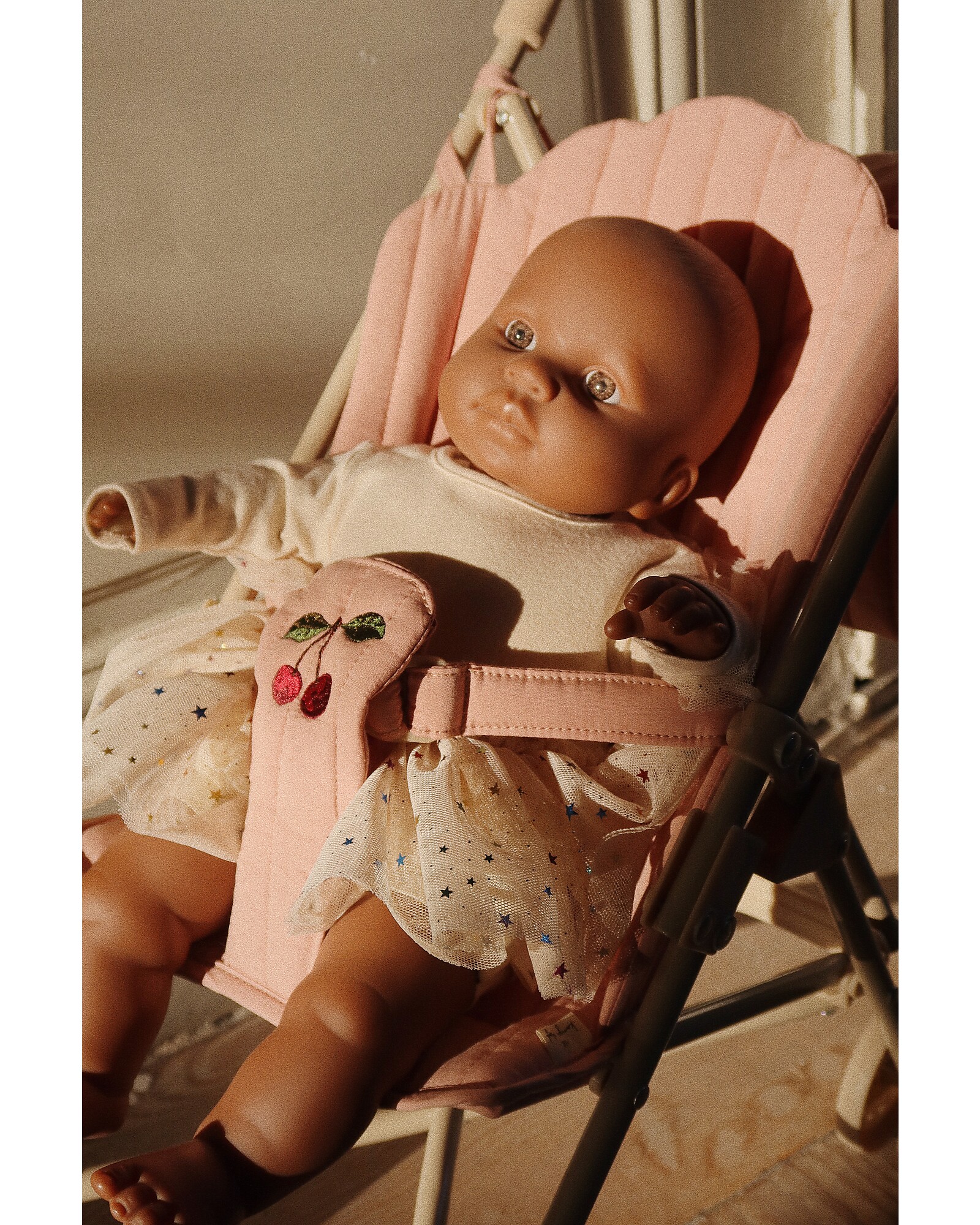 Doll Stroller in Lemon by Konges Sløjd