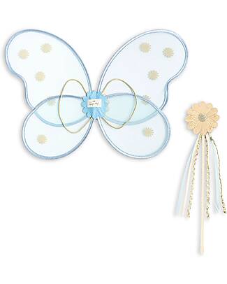 Konges Slojd Fairy Costume - Set of Wings and Wand - Daisy - Suitable from 3 Years Dressing Up & Role Play