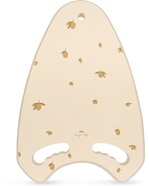 Konges Slojd Float Board with Handles - Lemon - Suitable from 3 Years - 100% EVA Foam Beach Toys