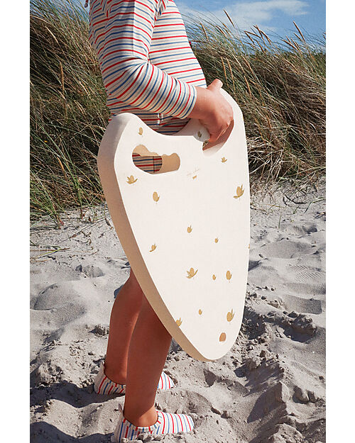 Konges Slojd Float Board with Handles - Lemon - Suitable from 3 Years - 100% EVA Foam Beach Toys