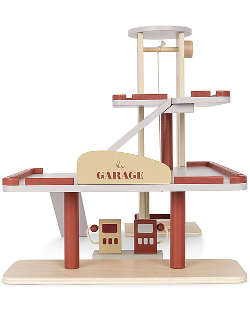 Konges Slojd Garage and Cars - FSC Wood - Stimulates the Imagination from 3 Years! Wooden Toy Cars, Trains & Trucks