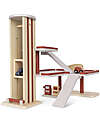 Konges Slojd Garage and Cars - FSC Wood - Stimulates the Imagination from 3 Years! Wooden Toy Cars, Trains & Trucks