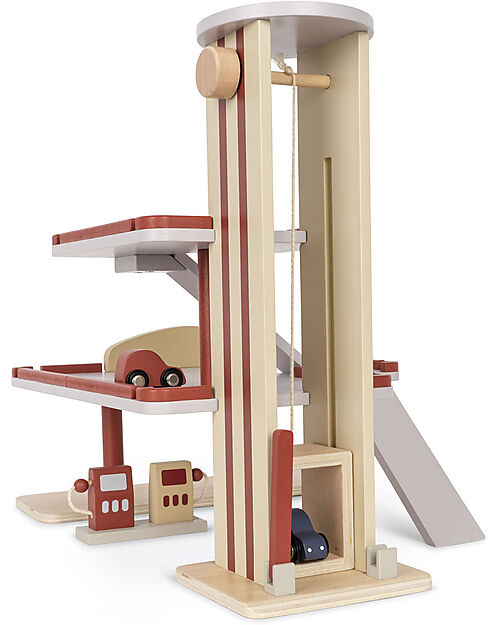 Konges Slojd Garage and Cars - FSC Wood - Stimulates the Imagination from 3 Years! Wooden Toy Cars, Trains & Trucks