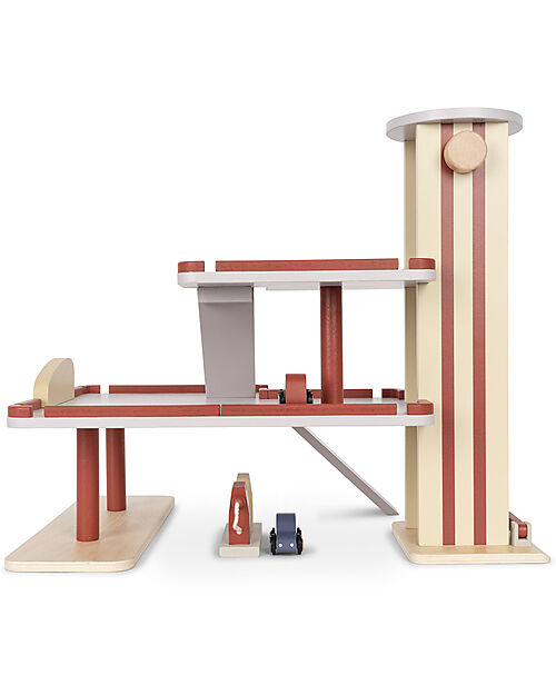 Konges Slojd Garage and Cars - FSC Wood - Stimulates the Imagination from 3 Years! Wooden Toy Cars, Trains & Trucks