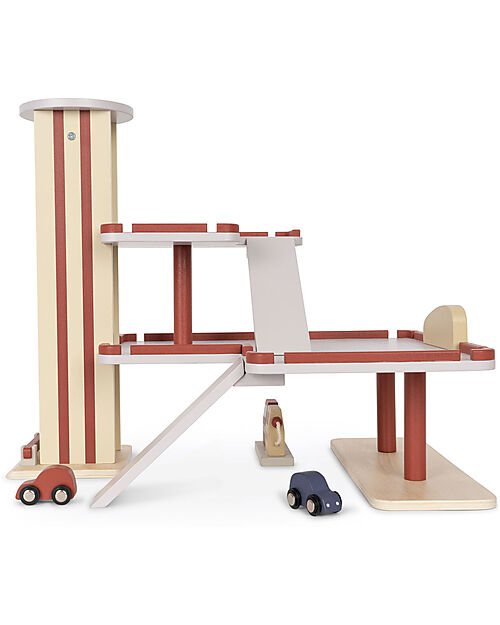 Konges Slojd Garage and Cars - FSC Wood - Stimulates the Imagination from 3 Years! Wooden Toy Cars, Trains & Trucks