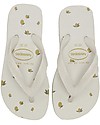 Konges Slojd Havaianas Flip Flops - Lemon - Natural Rubber Slippers