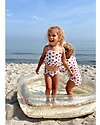 Konges Slojd Heart Pool - Transparent/Cream - Ecological PVC - with Glitter Inflatable Pools