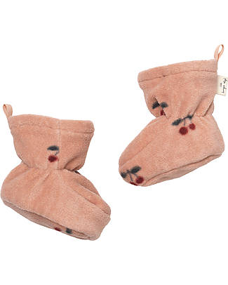 Konges Slojd Hezla Boots - Cherry Blush - 100% Polar Fleece Shoes