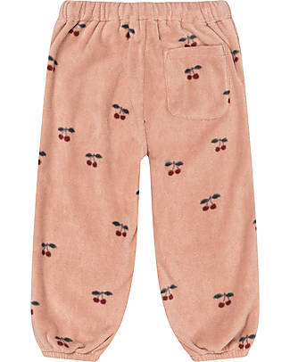Konges Slojd Hezla Pants - Cherry Blush - 100% Polar Fleece Trousers