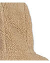 Konges Slojd Hooded Neckwarmer - Oxford Tan - Oeko-Tex Certified Soft Teddy Fabric Scarves