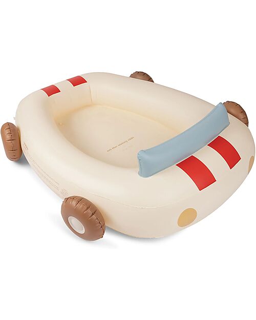 Konges Slojd Inflatable Car Pool - Cream - Suitable from 3 years - PVC Inflatable Pools