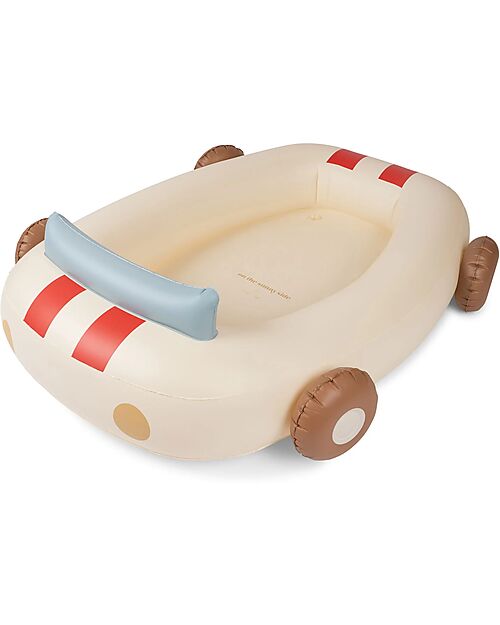 Konges Slojd Inflatable Car Pool - Cream - Suitable from 3 years - PVC Inflatable Pools