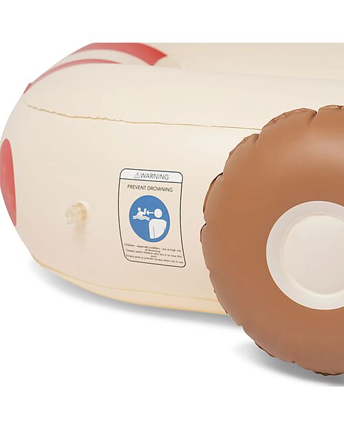 Konges Slojd Inflatable Car Pool - Cream - Suitable from 3 years - PVC Inflatable Pools