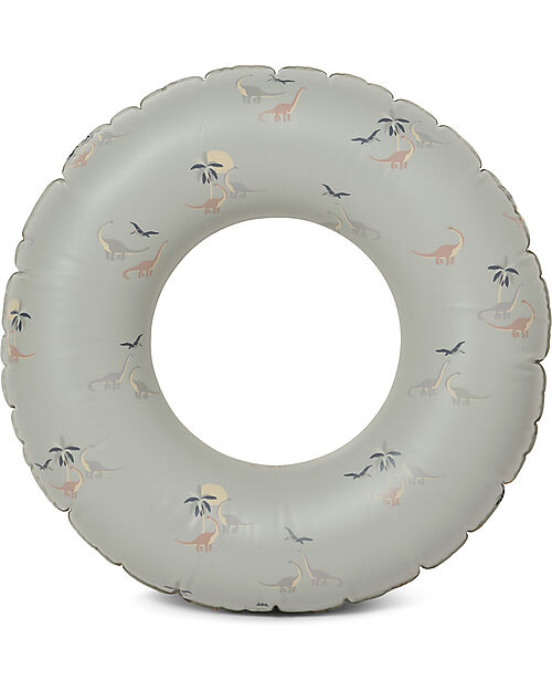 Konges Slojd Inflatable Donut - Kubi Green - Diameter 50cm - PVC Beach Toys