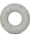 Konges Slojd Inflatable Donut - Kubi Green - Diameter 50cm - PVC Beach Toys