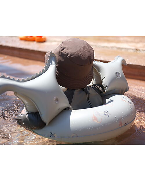 Konges Slojd Inflatable Donut - Kubi Green - Diameter 50cm - PVC Beach Toys