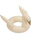 Konges Slojd Inflatable Swan Donut - White - Diameter 50cm - PVC Beach Toys