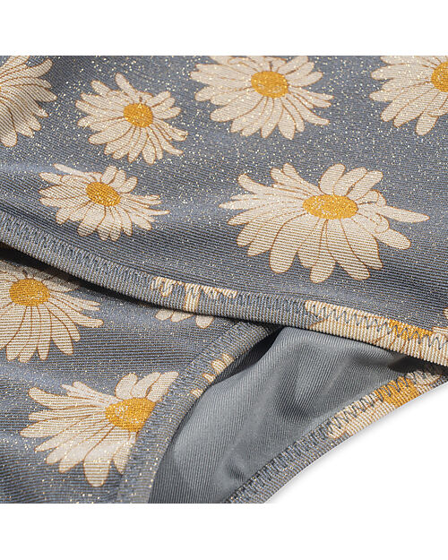 Konges Slojd Jade Bikini with Shimmers - Daisy Blue - UPF 50+ Bikinis And Tankinis