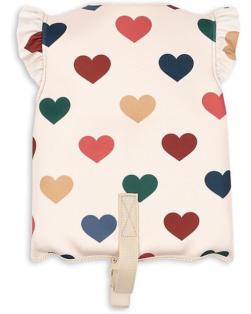 Konges Slojd Junior Float Vest with Frill - Bon Coeur Coloré - Ideal until 6 years Uv-Safe T-shirt