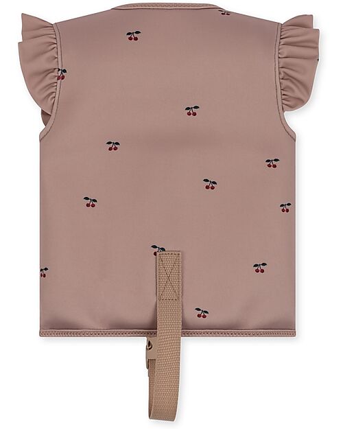 Konges Slojd Junior Float Vest with Frill - Cherry - Ideal until 6 years Uv-Safe T-shirt