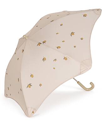 Konges Slojd Kids Umbrella - Lemon - Compact Size and Strong! Umbrellas