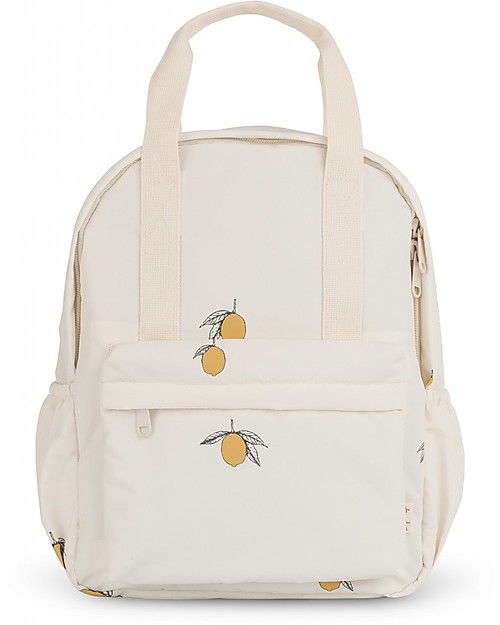 Konges Slojd Loma Kids Backpack Mini - Lemon - Ideal for kindergarten Kindergarten Backpacks