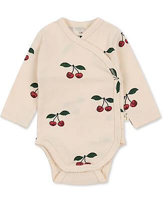 Konges Slojd New born onesie with hood Milk tank