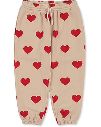 Konges Slojd Lou Sweatpants - Coeur - Organic Cotton GOTS Trousers