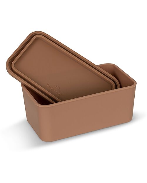 Konges Slojd Lunchbox - Cherry - Wit Divider Snack Boxes