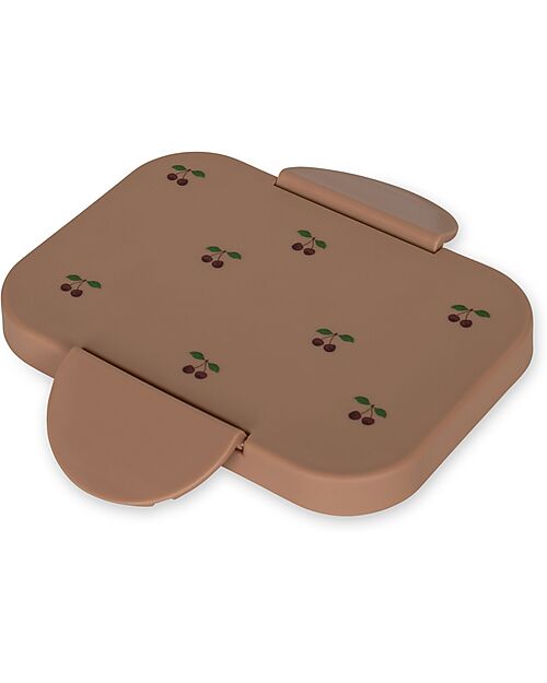 Konges Slojd Lunchbox - Cherry - Wit Divider Snack Boxes
