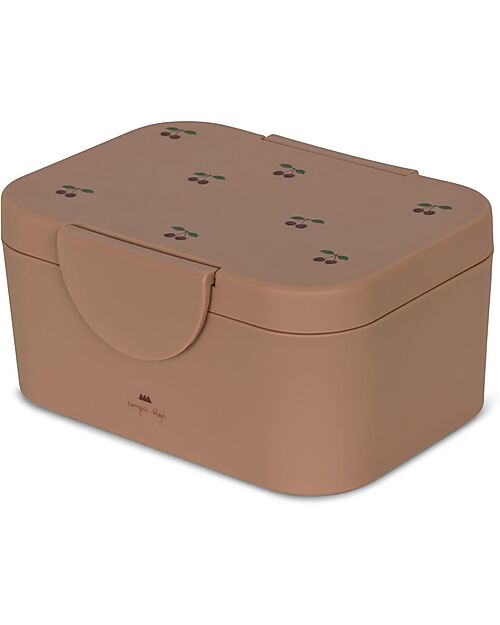Konges Slojd Lunchbox - Cherry - Wit Divider Snack Boxes