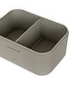 Konges Slojd Lunchbox - Dino Blue - Wit Divider Snack Boxes