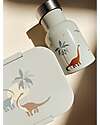 Konges Slojd Lunchbox - Dino Blue - Wit Divider Snack Boxes