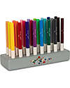 Konges Slojd Markers in FSC wooden block - 24 pieces Draw And Color