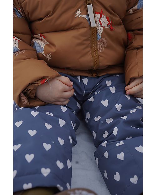 Konges Slojd Mismou Thermal Pants - Aisuru Stormy Dungarees