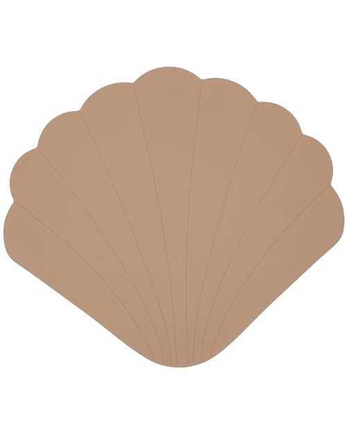 Konges Slojd Non-slip Bath Mat - Shell - Blush - 100% Silicone Non Slip Bath Mats