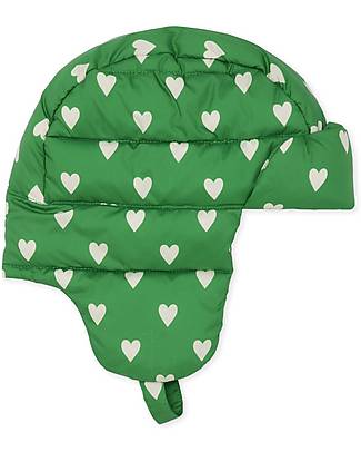 Konges Slojd Padded Water Repellent Hat - Green Aisuru Winter Hats