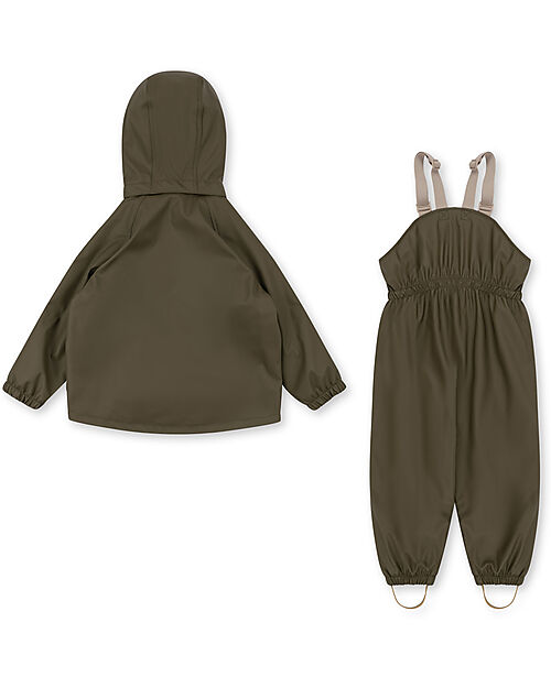 Konges Slojd Rainproof Windproof Set - Kalamata - 10000mm waterproof - Fabrics with Bionic Finish Eco and Oeko-Tex Certificates Waterproof