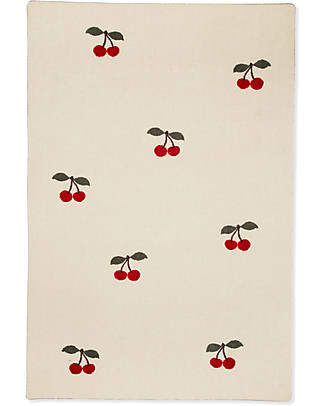 Konges Slojd Rug - Cherry - 100% Organic Cotton Carpets