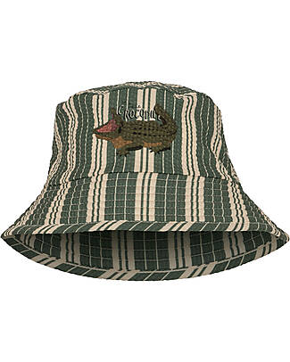 Konges Slojd Seer Asnou Swimhat - Pasture Stripes - UPF 50+ Sunhats