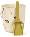 Konges Slojd Set Beach Bucket and Shovel - Lemon - 18m+ Beach Toys