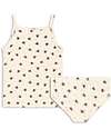 Konges Slojd Set Minnie - Tank Top and Slip - Vita Rosa Mini - 100% Organic Cotton GOTS Certified Briefs