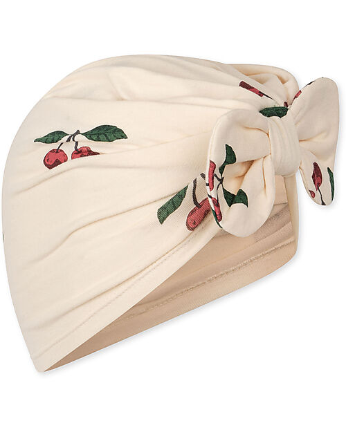 Konges Slojd Set of 2 Bambi Bonnet - Ma Grande Cerise Nouvelle Peach - Organic Cotton GOTS Newborn Hats